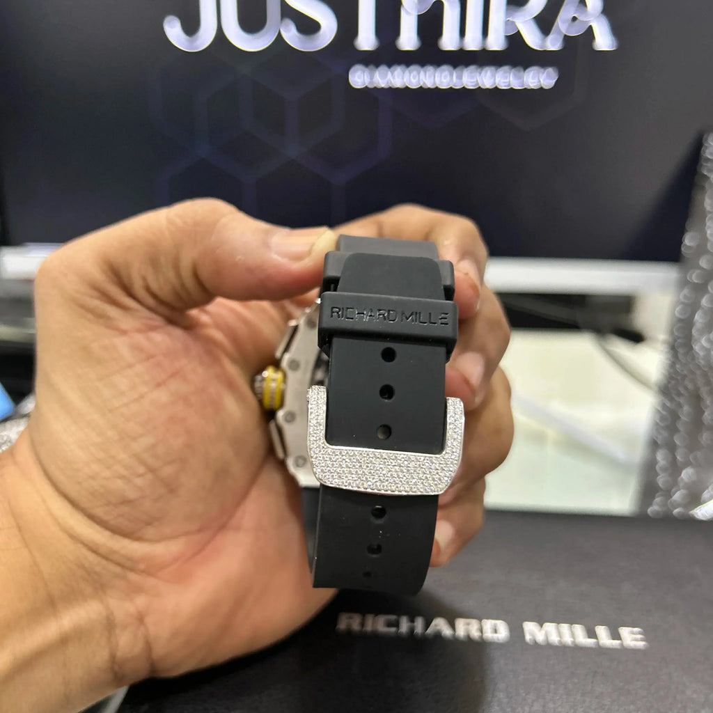 Moissanite Strap Watch